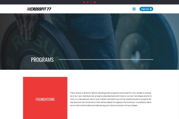 CrossFit 77_Programs