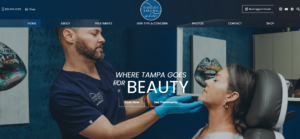 the homepage of a Florida based company. Appnet designed their website